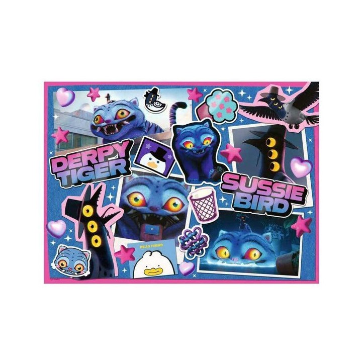 Ravensburger - Puzzles Enfants 300 XXL pieces - KPop Demon Hunters - Derpy & Sussie - 12004758 Ravensburger - Puzzles Enfants 300 XXL pieces - KPop Demon Hunters - Derpy & Sussie - 12004758