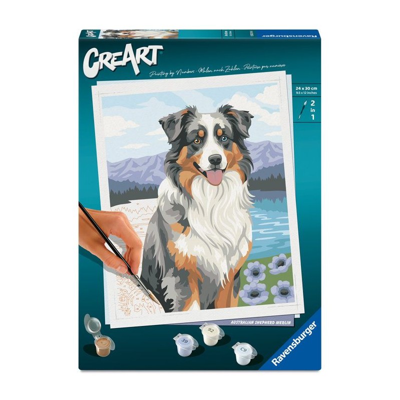Ravensburger – CreArt 24x30 cm – Adulte – Peinture par numéros