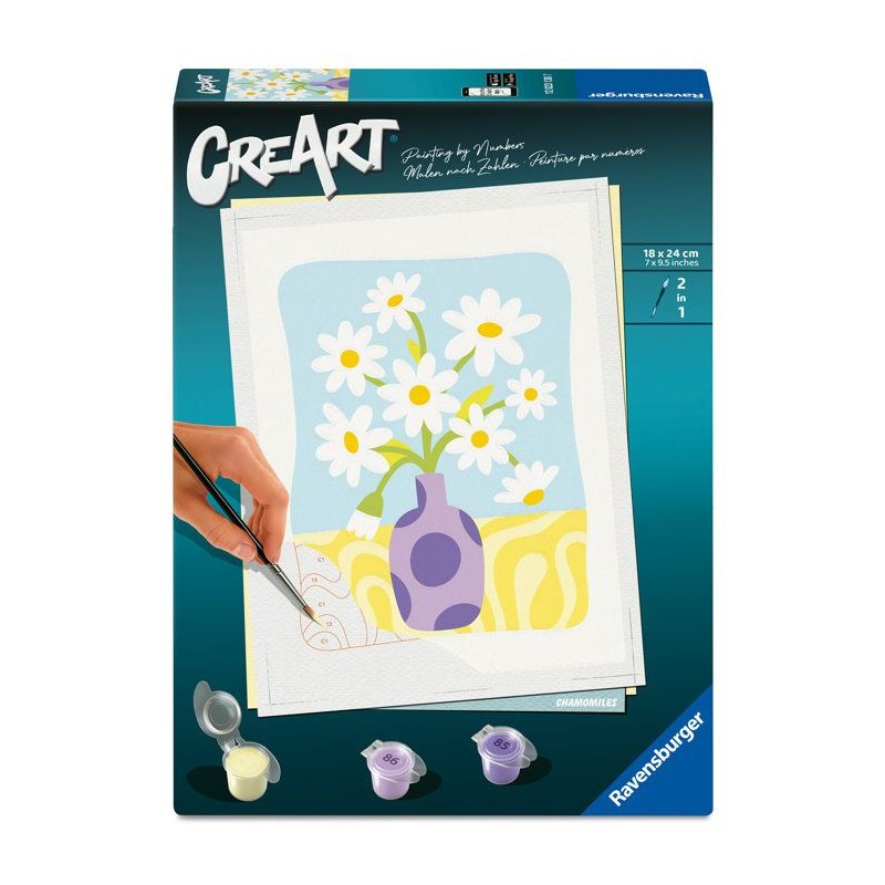 Ravensburger – CreArt 18x24 cm – Adulte – Peinture par numéros