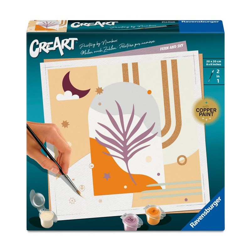 Ravensburger – CreArt 20x20 cm – Adulte – Peinture par numéros