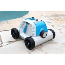 Robot de piscine - Bestway - Thetys - Autonome - nettoyage fond plat -