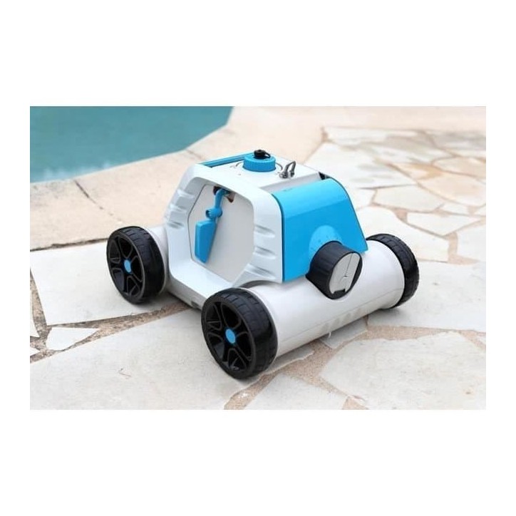 Robot de piscine - Bestway - Thetys - Autonome - nettoyage fond plat - 20m² max Robot de piscine - Bestway - Thetys - Autonome - nettoyage fond plat - 20m² max