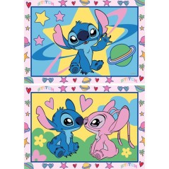 Ravensburger – CreArt Junior – Numéro d'Art – Stitch – Kit de