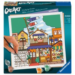Ravensburger – CreArt – Adulte – Peinture par numéros – Kawai