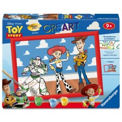 Ravensburger – CreArt Kids 18x24cm – Numéro d'Art – Toy Story