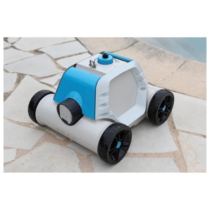 Robot de piscine - Bestway - Thetys - Autonome - nettoyage fond plat - 20m² max Robot de piscine - Bestway - Thetys - Autonome - nettoyage fond plat - 20m² max