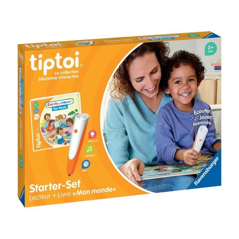 Tiptoi Starter Mon Monde, lecteur et livre, 00174, A partir de 5 ans,