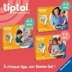 Tiptoi Starter Mon Monde, lecteur et livre, 00174, A partir de 5 ans,