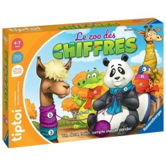 tiptoi Le Zoo des chiffres, Jeu éducatif électronique, sans écran,