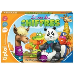 tiptoi Le Zoo des chiffres, Jeu éducatif électronique, sans écran,