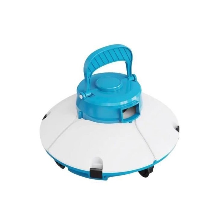 Robot de piscine - Bestway - Frisbee - Autonome - nettoyage fond plat - 5x3m max - Bleu Robot de piscine - Bestway - Frisbee - Autonome - nettoyage fond plat - 5x3m max - Bleu