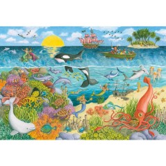 Ravensburger - Puzzle Enfant - Lot de 2 puzzles 24 pieces - Pirates et