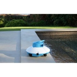 Robot de piscine - Bestway - Frisbee - Autonome - nettoyage fond plat