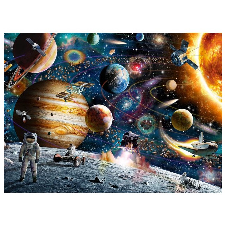 Puzzle 150 pieces Science et espace - RAVENSBURGER - Dans l'Espace - Mixte - A partir de 6 ans - Intérieur Puzzle 150 pieces Science et espace - RAVENSBURGER - Dans l'Espace - Mixte - A partir de 6 ans - Intérieur