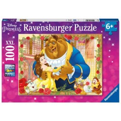 Puzzle La Belle et la Bete - Ravensburger - 100 pieces - Pour enfant