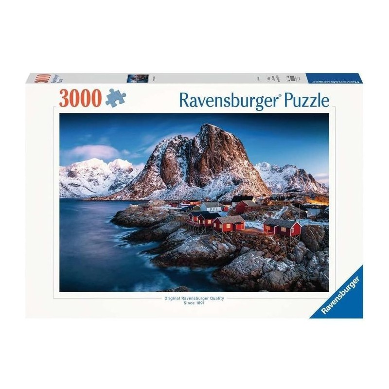 Ravensburger - Lofoten Norvege Puzzle 3000 pieces pour Adultes et Enfa