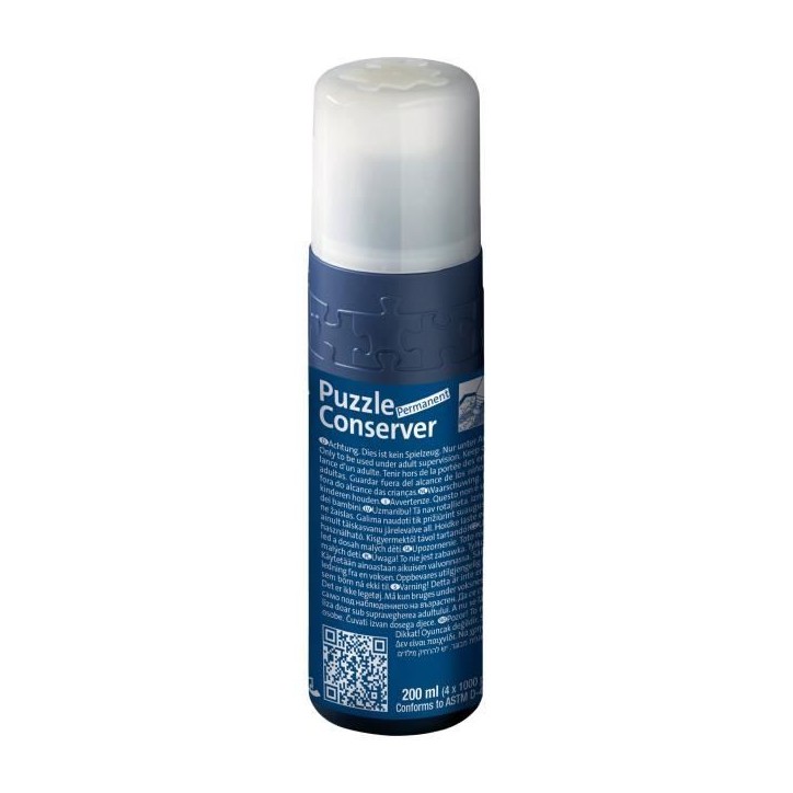 Colle a puzzle 200 mL - Ravensburger - Accessoire puzzle - Assembler son Puzzle - Application facile - pret a l'emploi Colle a puzzle 200 mL - Ravensburger - Accessoire puzzle - Assembler son Puzzle - Application facile - pret a l'emploi