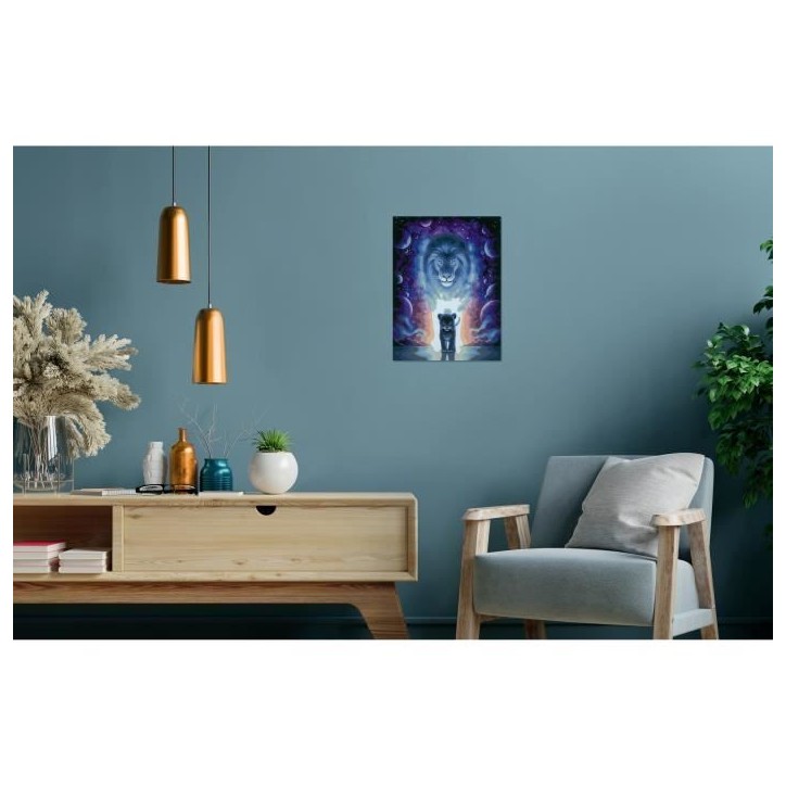 CreArt Lion 30x40 cm - Jojoesart édition - Peinture par numéros – Des 12 ans – Ravensburger - 23516 CreArt Lion 30x40 cm - Jojoesart édition - Peinture par numéros – Des 12 ans – Ravensburger - 23516