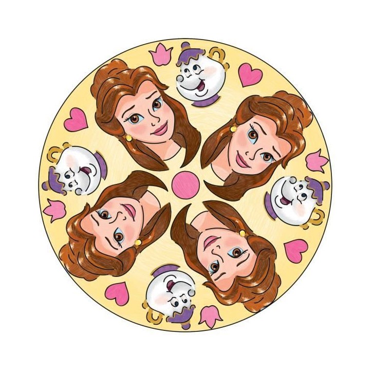 Ravensburger-PRINCESS-Mandala Midi Disney Princesses-4005556238477-A partir de 6 ans Ravensburger-PRINCESS-Mandala Midi Disney Princesses-4005556238477-A partir de 6 ans