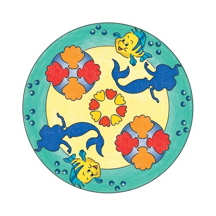Ravensburger-PRINCESS-Mandala Midi Disney Princesses-4005556238477-A partir de 6 ans Ravensburger-PRINCESS-Mandala Midi Disney Princesses-4005556238477-A partir de 6 ans