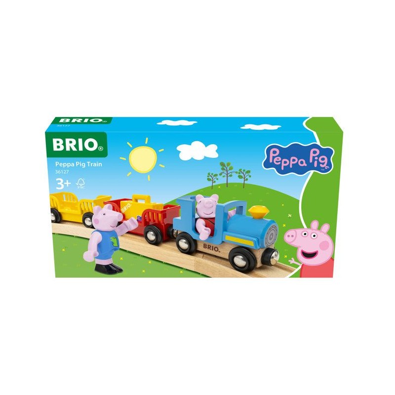 BRIO World – 36127 Train Peppa Pig | Train pour les enfants a partir