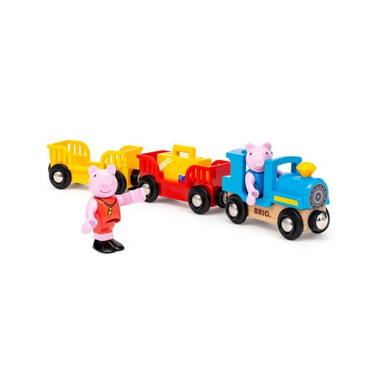 BRIO World – 36127 Train Peppa Pig | Train pour les enfants a partir de 3 ans BRIO World – 36127 Train Peppa Pig | Train pour les enfants a partir de 3 ans