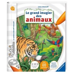 tiptoi, Livre interactif, Le grand imagier des animaux, 4 ans, 1309900
