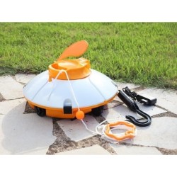 Robot de piscine - Bestway - Frisbee - Autonome - nettoyage fond plat