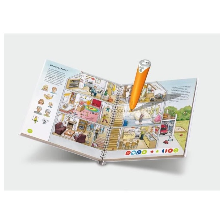 tiptoi, Livre interactif, J'apprends l'anglais, 4 ans, 13099003, Ravensburger tiptoi, Livre interactif, J'apprends l'anglais, 4 ans, 13099003, Ravensburger