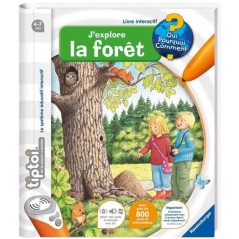 tiptoi, Livre interactif, Je découvre la foret, 4 ans, 13099005, Rave