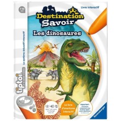 tiptoi, Livre interactif, Destination Savoir Les dinosaures, 7 ans, Ra
