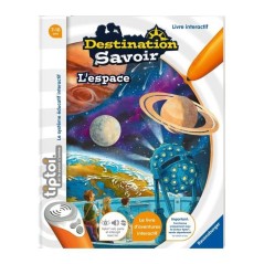 tiptoi, Livre interactif, Destination Savoir L'espace, 7 ans, 13099007