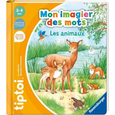 tiptoi Mon imagier des mots Les animaux,Livre interactif, Jeu éducati