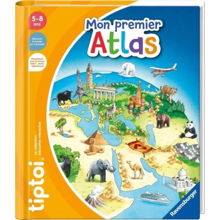 tiptoi, Livre interactif, Mon premier Atlas, 5 ans, 13099012, Ravensbu