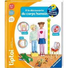tiptoi, Livre interactif a la découverte du corps humain, 4 ans, 1309