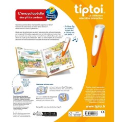 tiptoi L'encyclopédie des p'tits curieux, Livre interactif, Jeu éducatif électronique sans écran, Des 4 ans, 13099017, Raven