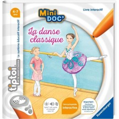 tiptoi, Livre interactif, Mini Doc' La danse classique, 4 ans, 1309902