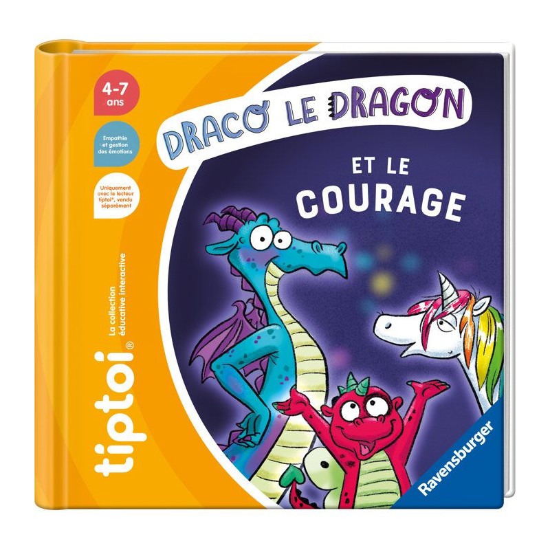 Ravensburger-tiptoi-Livre interactif-Draco le dragon et le Courage-Jeu