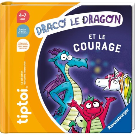 Ravensburger-tiptoi-Livre interactif-Draco le dragon et le Courage-Jeu