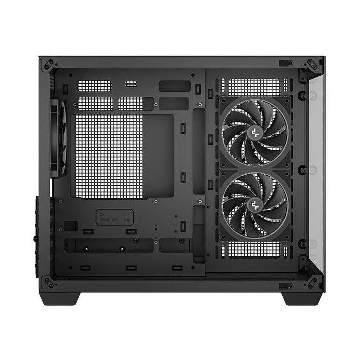 Boîtier PC - DEEPCOOL - CG330 - Mini tour - Format Micro-ATX - 3 ventilateurs ARGB inclus - Noir Boîtier PC - DEEPCOOL - CG330 - Mini tour - Format Micro-ATX - 3 ventilateurs ARGB inclus - Noir