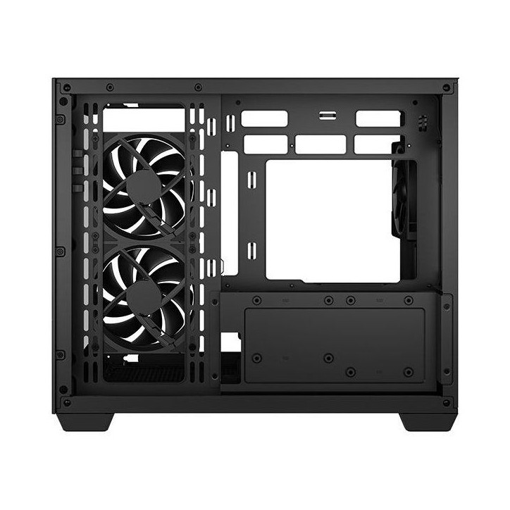 Boîtier PC - DEEPCOOL - CG330 - Mini tour - Format Micro-ATX - 3 ventilateurs ARGB inclus - Noir Boîtier PC - DEEPCOOL - CG330 - Mini tour - Format Micro-ATX - 3 ventilateurs ARGB inclus - Noir