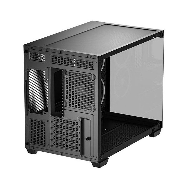 Boîtier PC - DEEPCOOL - CG330 - Mini tour - Format Micro-ATX - 3 ventilateurs ARGB inclus - Noir Boîtier PC - DEEPCOOL - CG330 - Mini tour - Format Micro-ATX - 3 ventilateurs ARGB inclus - Noir