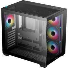 Boitier PC - DEEPCOOL - R-CG530-BKADA4-G-1 - Mini tour - Format Mini-ITX / Micro-ATX / ATX & Micro-ATX - 4 ventilateurs ARGB - N