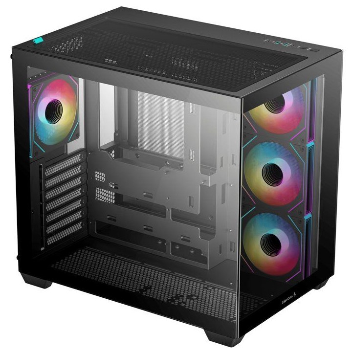 Boitier PC - DEEPCOOL - R-CG530-BKADA4-G-1 - Mini tour - Format Mini-ITX / Micro-ATX / ATX & Micro-ATX - 4 ventilateurs ARGB - N Boitier PC - DEEPCOOL - R-CG530-BKADA4-G-1 - Mini tour - Format Mini-ITX / Micro-ATX / ATX & Micro-ATX - 4 ventilateurs ARGB - N
