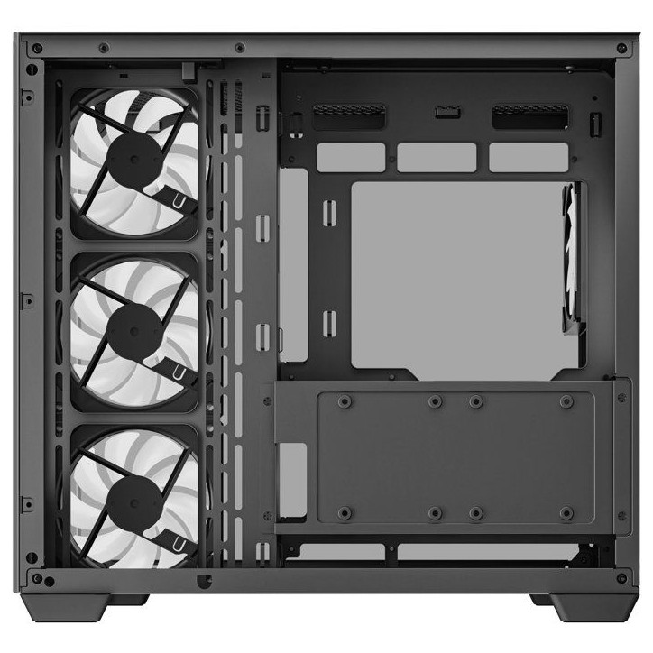 Boitier PC - DEEPCOOL - R-CG530-BKADA4-G-1 - Mini tour - Format Mini-ITX / Micro-ATX / ATX & Micro-ATX - 4 ventilateurs ARGB - N Boitier PC - DEEPCOOL - R-CG530-BKADA4-G-1 - Mini tour - Format Mini-ITX / Micro-ATX / ATX & Micro-ATX - 4 ventilateurs ARGB - N