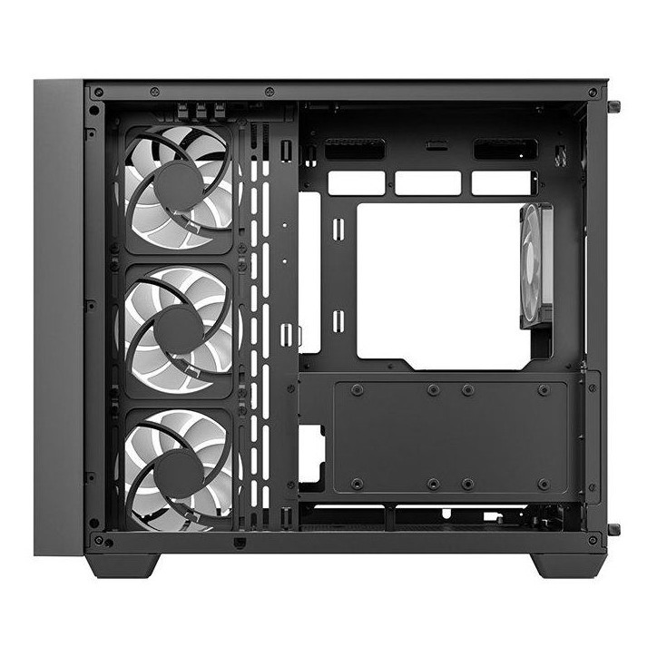 Boîtier PC - DEEPCOOL - CG530U 4F - Moyen tour- Format Micro-ATX - 4 ventilateurs ARGB inclus - Noir Boîtier PC - DEEPCOOL - CG530U 4F - Moyen tour- Format Micro-ATX - 4 ventilateurs ARGB inclus - Noir