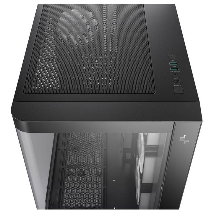 Boîtier PC - DEEPCOOL - CG530U 4F - Moyen tour- Format Micro-ATX - 4 ventilateurs ARGB inclus - Noir Boîtier PC - DEEPCOOL - CG530U 4F - Moyen tour- Format Micro-ATX - 4 ventilateurs ARGB inclus - Noir
