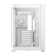Boîtier PC - DEEPCOOL - CG530U 4F - Moyen tour- Format Micro-ATX - 4 ventilateurs ARGB inclus - Blanc