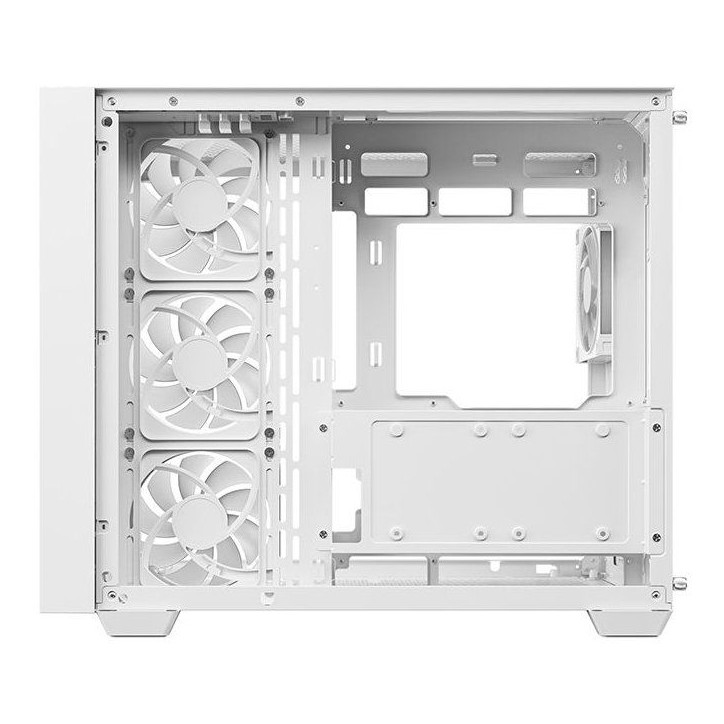 Boîtier PC - DEEPCOOL - CG530U 4F - Moyen tour- Format Micro-ATX - 4 ventilateurs ARGB inclus - Blanc Boîtier PC - DEEPCOOL - CG530U 4F - Moyen tour- Format Micro-ATX - 4 ventilateurs ARGB inclus - Blanc