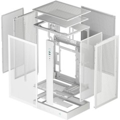 Boîtier PC sans alimentation - DEEPCOOL - CH270 Digital - Mini tour - Format M-ATX - 1x120mm RGB inclus + affichage digital - B